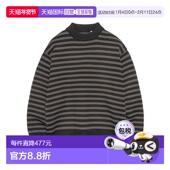 日本直邮nanamica Sweater Mock 1h可退 Neck Stripe 半高领 条纹