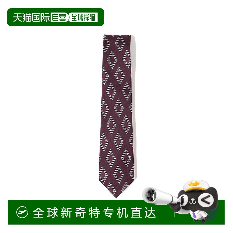 1h可退 日本直邮B:MING by BEAMS男士丝质小纹领带24SS 914400753