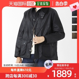 蜡涂层夹克袖 男士 大号 BEDA 日本直邮Barbour mwx0018sg91 鼠尾草