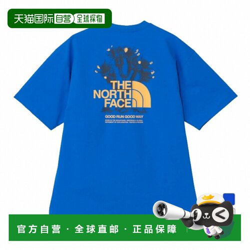 日本直邮THE NORTH FACE 男士跑步短袖运动速干T恤 NT12593