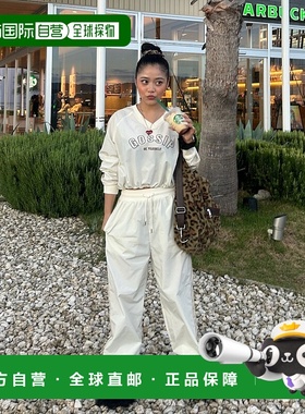 1h可退 日本直邮AINA 女士宽松短款上衣高腰长裤套装 IFSPF244002