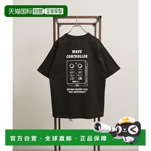 纯棉T恤 男装 WAVE CONTROLLER 1h可退 圆领短袖 日本直邮That’s