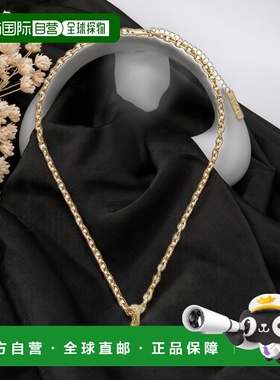 1h可退 日本直邮X-girl 女装 Y2K风 XG Logo水钻项链 金属链条吊