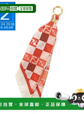 日本直邮Fendi FENDI Bandana Charm Bag Charm Red Women's 7as3