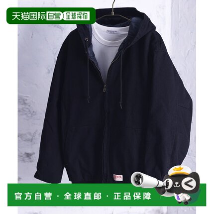 1h可退 日本直邮Java男女同款户外休闲风格棉质连帽夹克 宽松舒适