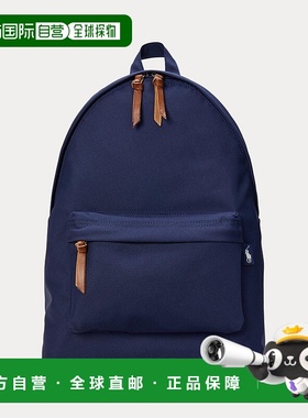 1h可退 日本直邮Polo Ralph Lauren 男士皮革装饰双肩包 MAPOBGS0