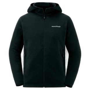 日本直邮1h可退 Montbell CLIMAPLUS 针织风抓绒连帽衫男款外套