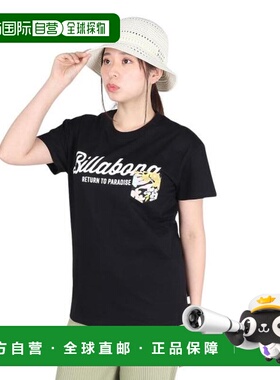 日本直邮BILLABONG PATTERN POCKET LOGO半袖T恤 BE013202 BPB 女