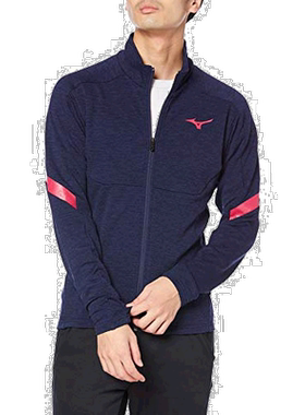 【日本直邮】Mizuno美津浓 田径服夹克外套MTC款U2MC0501 深蓝 M