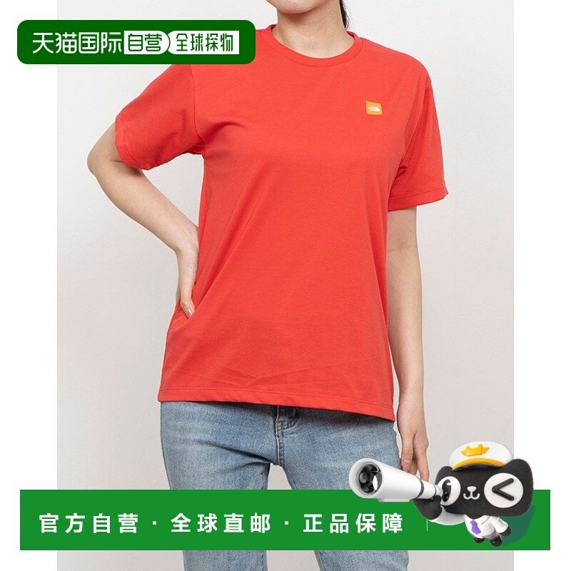 日本直邮 THE NORTH FACE 女士户外半袖小盒子logoT恤 NTW32445
