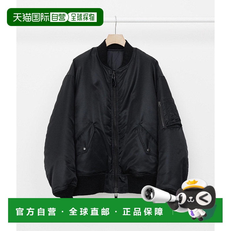 日本直邮marka 男士时尚版型MA-1轻薄保暖夹克 M24C18BL02C羊毛