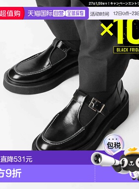 日本直邮Fabio Rusconi MQN 3634 EGEO 乐福鞋女士黑色