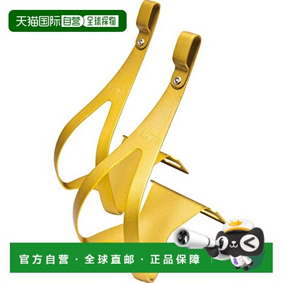 【日本直邮】Mks三岛 自行车脚蹬配件 铝制脚夹 金色 M号