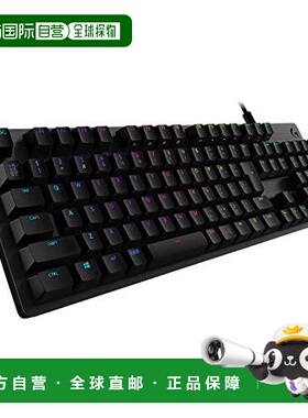 【日本直邮】罗技机械有线游戏键盘GX开关日文LIGHTSYNC RGB G512