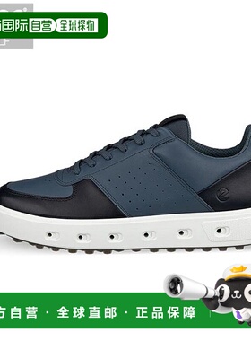 日本直邮ECCO 男士 Street 720 无钉高尔夫球鞋路面/黑色11170451