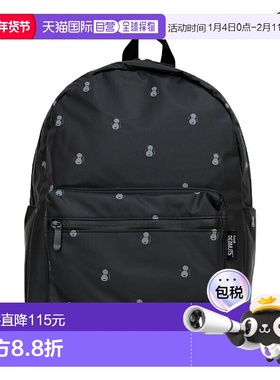 日本直邮Outdoor Products 史努比背包 M 复古花生图案黑色 SY155