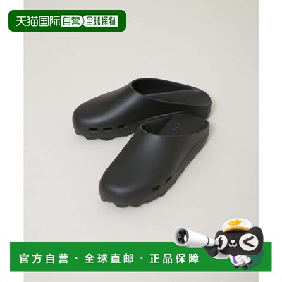 日本直邮NANO universe LUX-1 AIR STUDDED SOLE R 黑色凉拖凉鞋