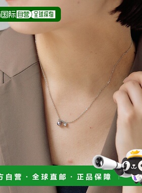 1h可退 日本直邮ear PAPILLONNER 女士 珍珠×水晶 不对称设计项