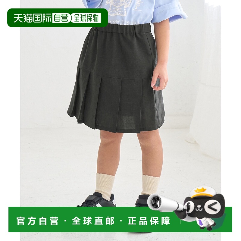 1h可退 日本直邮ROPE' PICNIC 若佩尼 儿童百褶拼接迷你裙 2025AG