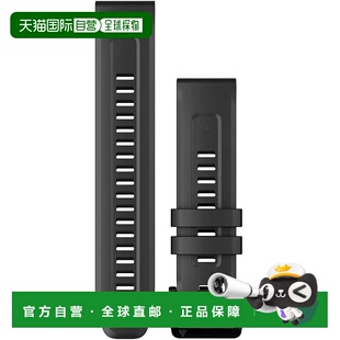 【日本直邮】佳明交换用表带 QuickFit F7 22mm 黑 fenix 7 Epix