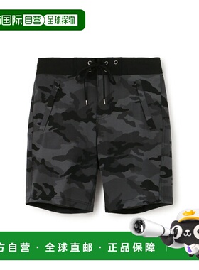 1h可退 日本直邮JAMES PERSE男士迷彩图案拉链口袋休闲短裤 适合