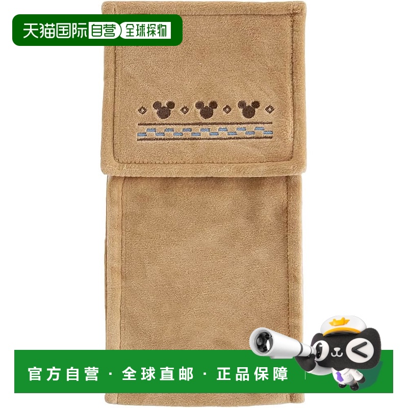 【日本直邮】Oka Disney MC Grand 卫生纸架盖 棕色（北欧米老鼠