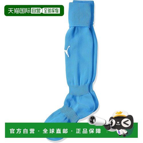【日本直邮】Puma彪马 儿童秋冬足球袜 蓝/白22-24cm 729880