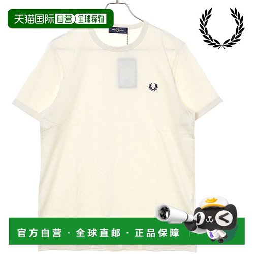 日本直邮FRED PERRY Ringer T恤 [M3519-170 SS25] RINGER T恤 男