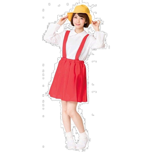 【日本直邮】PartyCityCosplay套装日本动漫研究部小学生制服女红