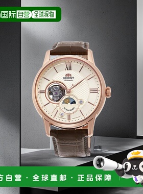 日本直邮ORIENT 男士现代系列半镂空机械手表RNAS0002S东方