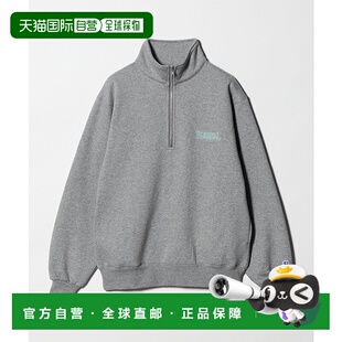 1h可退 日本直邮Russell Athletic男装宽松半拉链连帽卫衣 舒适棉