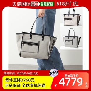 HINDMARCH 180788 日本直邮ANYA 手提包 帆布 生态包 女式