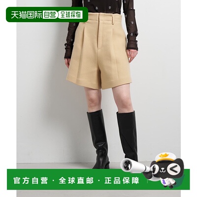 1h可退 日本直邮LANVIN en Bleu 女装 高腰短裤 精致剪裁 显腿长