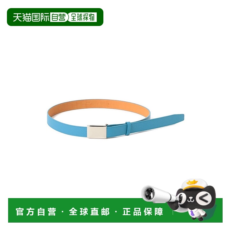 1h可退 日本直邮Scye 女士牛皮方扣腰带 13520078832皮带