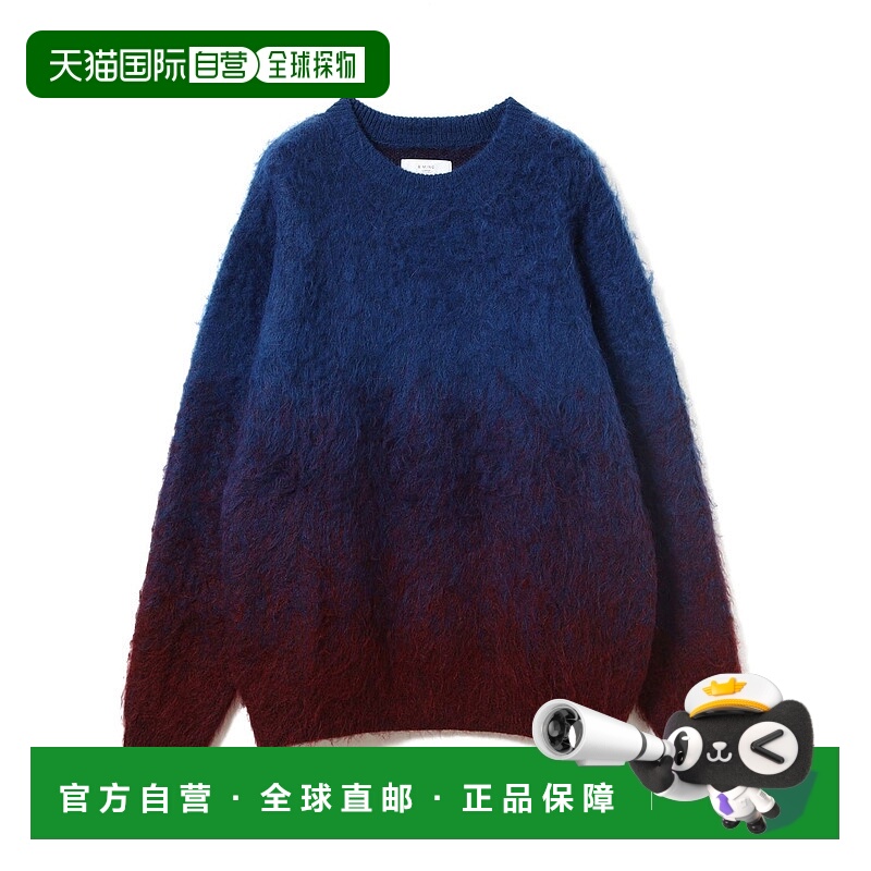 1h可退 日本直邮B:MING by BEAMS 男装 渐变设计 针织衫 柔软仿毛