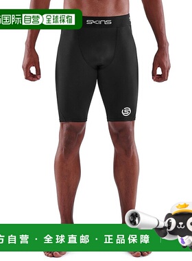日本直邮SKINS 压缩衣 SERIES-1 男士半身紧身裤 黑色