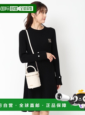 日本直邮MISCH MASCH 2024秋冬新作胸针A字针织连衣裙 [MI1814EW0