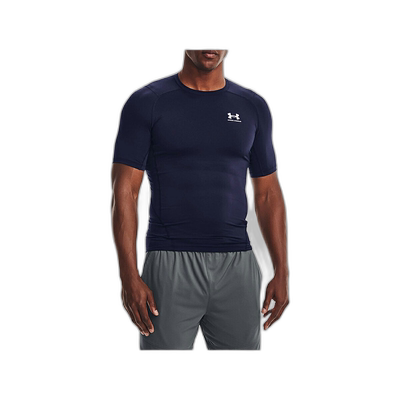 日本直邮UNDER ARMOR 热齿轮盔甲短袖衬衫男式运动 1361518-410