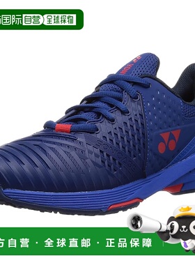 【日本直邮】尤尼克斯Power Cushion Sonicage 3MGC网球鞋藏青/红