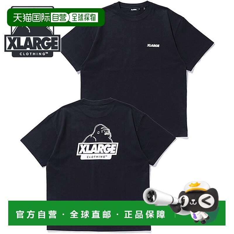 日本直邮XLARGE Slanted OG 短袖 T 恤 [101253011001 FW25] SLAN