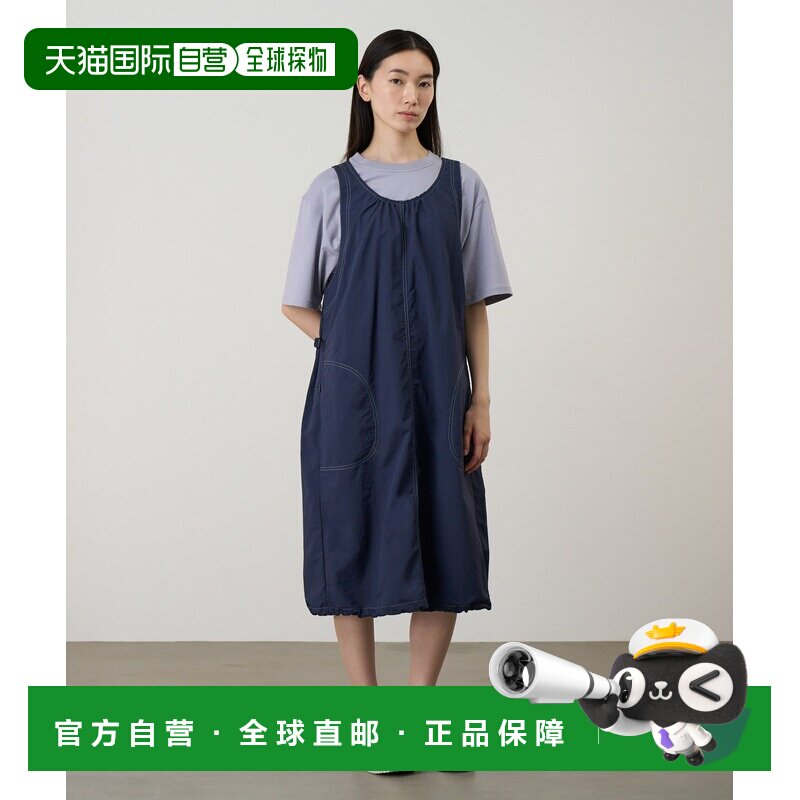 日本直邮Gramicci 女装 再生尼龙连衣裙 腰带可调【付后1h可退】