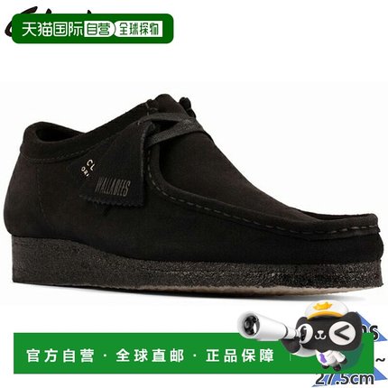 日本直邮Clarks 男款 Wallabee 鞋 Clarks Wallabee 鞋 男士 休闲