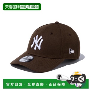 Era 白色棒球帽 9FORTY 14525015 纽约洋基队棕色 日本直邮New