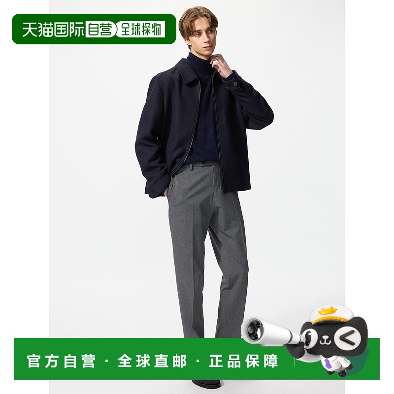 日潮跑腿UNIQLO优衣库 保暖休闲裤/千鸟/短款 479358