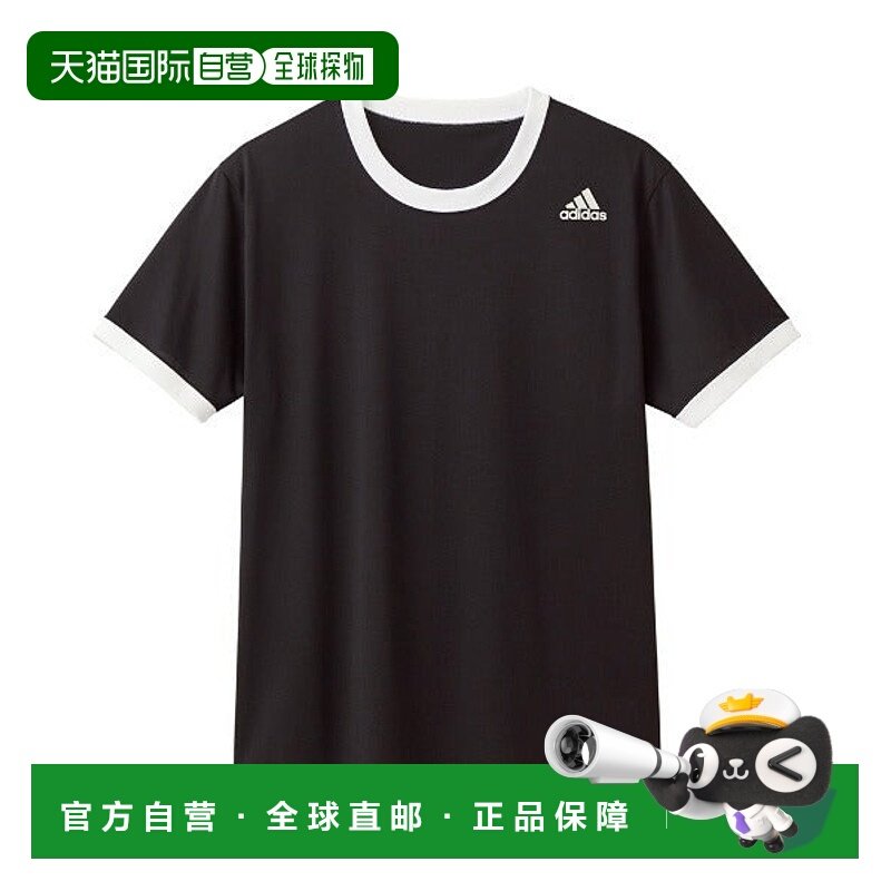 日本直邮adidas 单点logoT恤 吸汗速干 [76953292]