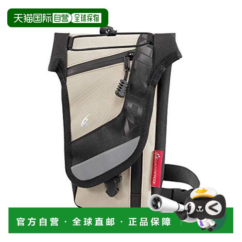 【日本直邮】Komine摩托用防水腰带包 米色 Free SA-245 13004 09