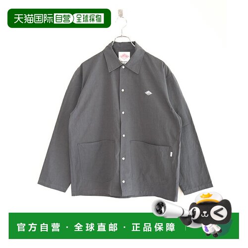 日本直邮DT-B0240WCL DANTON 棉麻连体衬衫 棉麻连体衬衫