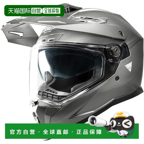 【日本直邮】KOMINE 01-199 HK-199 探险头盔 哑光枪色 L骑行全盔