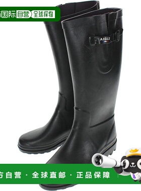 日本直邮Aigle Aigle 2 橡胶靴黑色ZZF8880-009