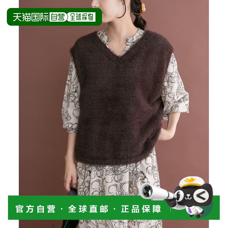URBAN RESEARCH 女士 羊羔毛风格马甲 IT26430202【付后1h可退】